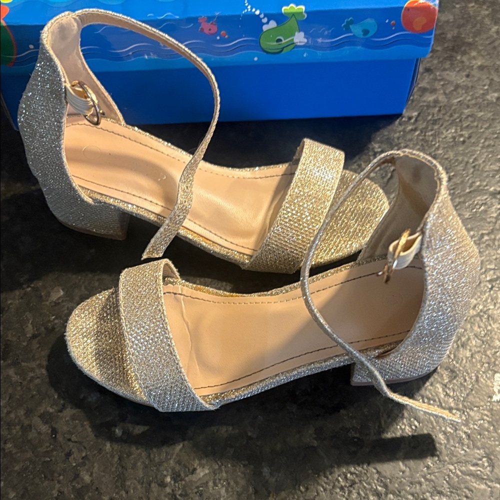 Shimmering Silver Women's Heels